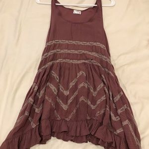 Intimately Free People purple boho dress